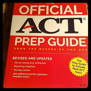 LIKE NEW!!! THE OFFICIAL ACT PREP GUIDE BOOK